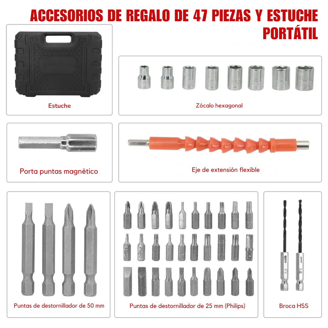 Destornillador Eléctrico portátil